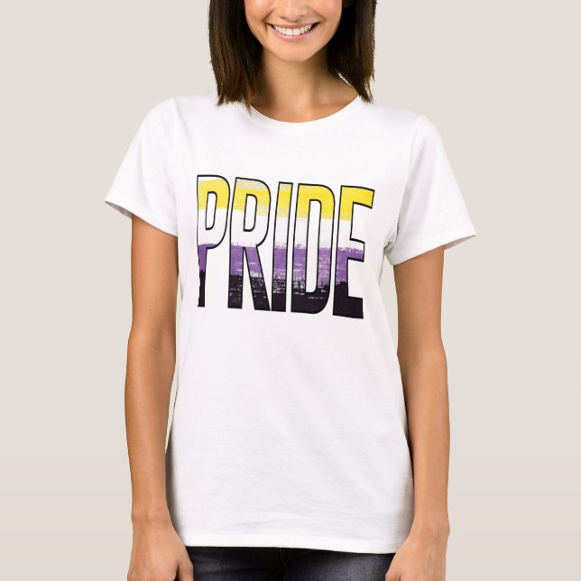 Camiseta Orgulho Não Binário (Frente)