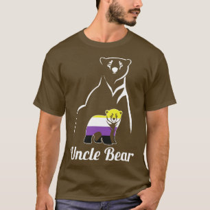 Camiseta Orgulho Não Binário do Tio não-Binário LGBT