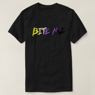 Camiseta Orgulho Não-Binário Me Morde