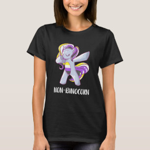 Camiseta Orgulho Não Binário Não LGBT do Unicorn