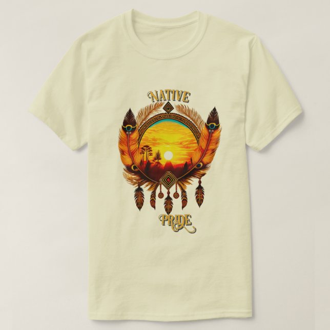 Camiseta Orgulho Nativo 02 (Frente do Design)