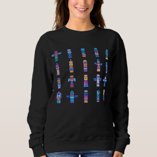 Camiseta Orgulho Nativo Canadiano dos Animais da Haida