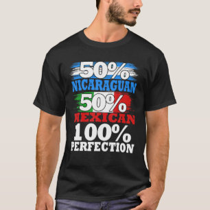 Camiseta Orgulho nicaraguense mexicano México Nicarágua Lat