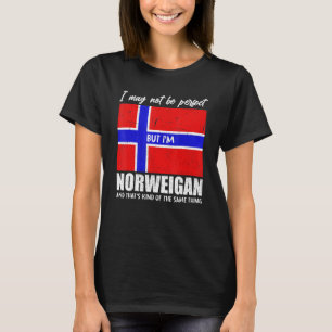 Camiseta Orgulho Norueguês Escandinávia Noruega Bandeira Or