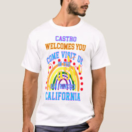 Camiseta Orgulho nos Castro: Explore a Vibra de São Francis