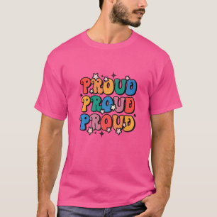 Camiseta Orgulho Orgulhoso Ally Pride Lgbt Groovy Transgend