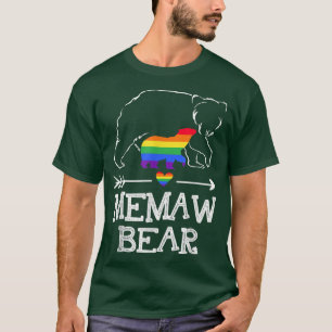 Camiseta Orgulho Orgulhoso Tia Arco-Íris Sinalizador LGBT O