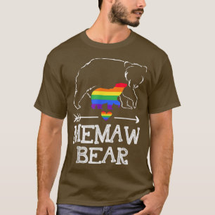 Camiseta Orgulho Orgulhoso Tia Arco-Íris Sinalizador LGBT O