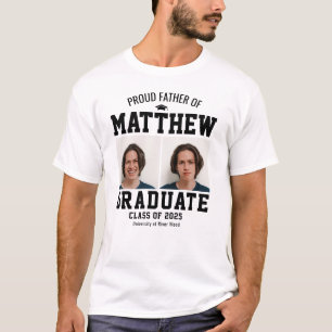 Camiseta Orgulho Pai Classe de Formando Personalizada de 20