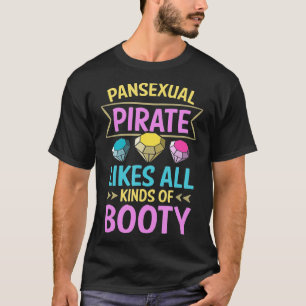 Camiseta Orgulho Pansexual Engraçado Padrões Pan Rights L