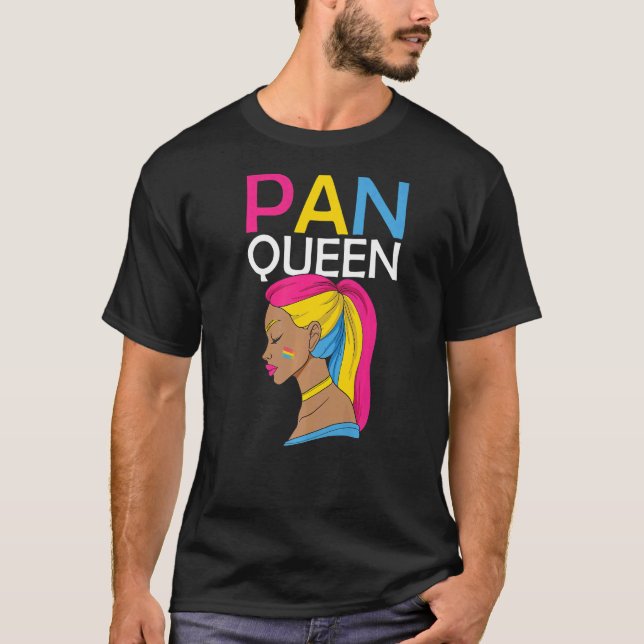 Camiseta Orgulho Pansexual Rainbow LGBT (Frente)