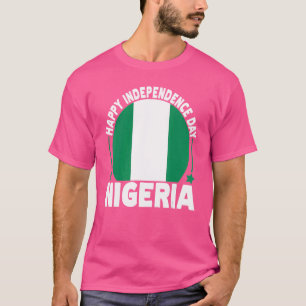 Camiseta Orgulho Patriótico da Nigéria Dia da Independência