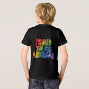 Camiseta Orgulho Patriótico em Cores Vibrantes