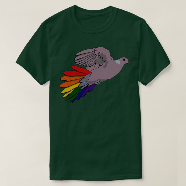 Camiseta Orgulho Pigeon 1 (Frente do Design)