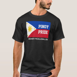 Camiseta ORGULHO PINOY Bandeira personalizada das Filipinas