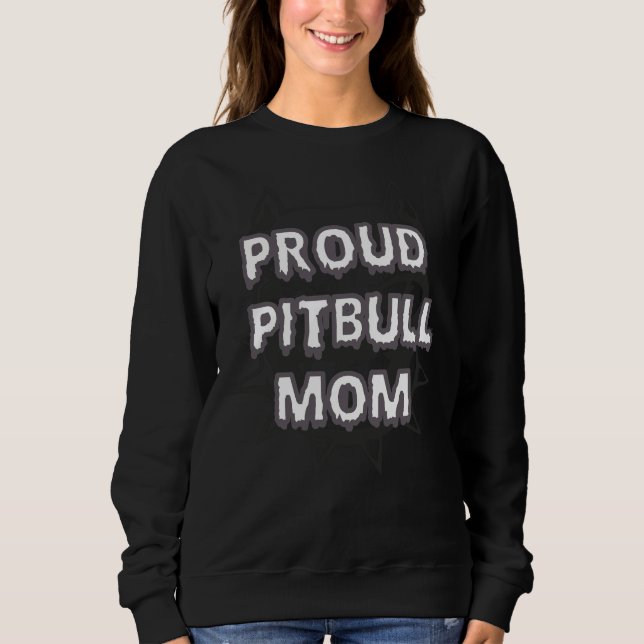 Camiseta Orgulho Pitbull Mãe 90 (Frente)