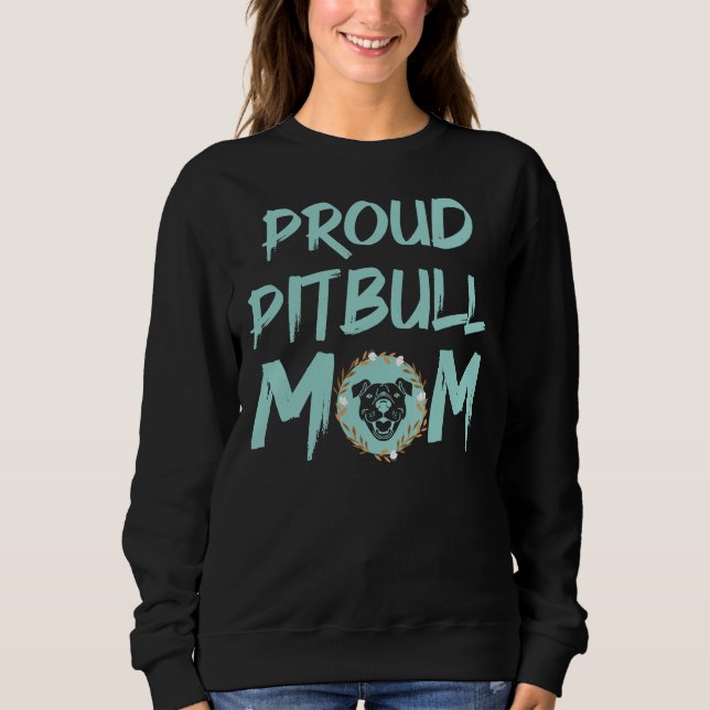 Camiseta Orgulho Pitbull Mãe Cão Pitbull (Frente)