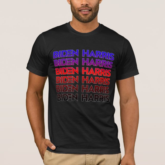 Camiseta Orgulho Poliâmico Biden Harris (Frente)