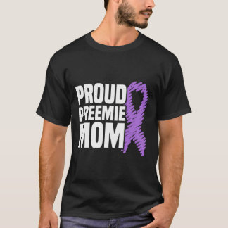 Camiseta Orgulho Preemie Mãe Nicu Prematuro Nascimento Prem