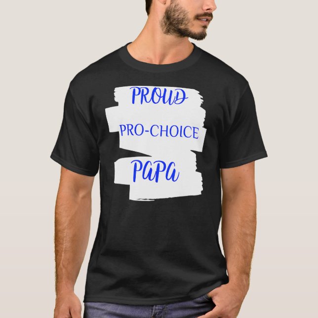 Camiseta Orgulho Pro Choice Papa (Frente)