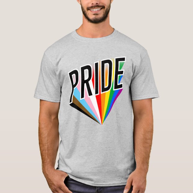 Camiseta Orgulho Progresso Explosão (Frente)