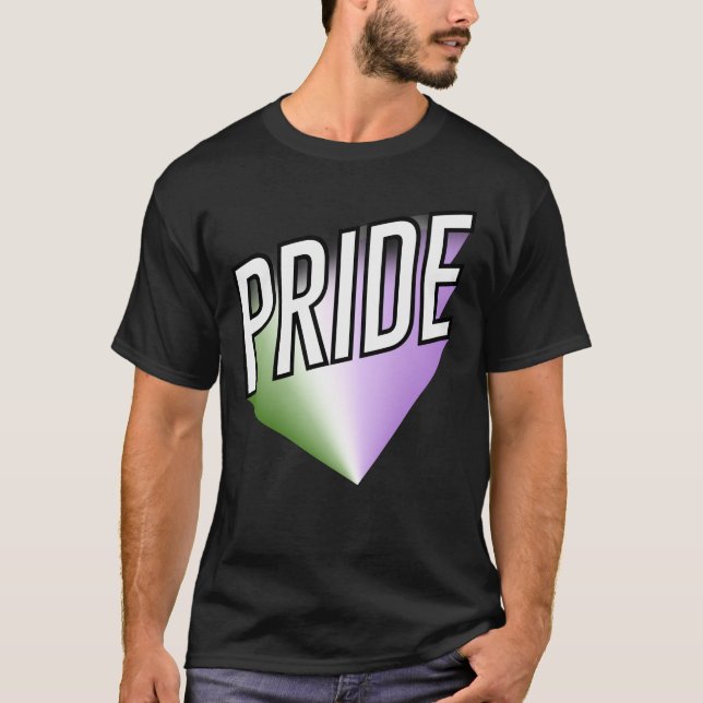 Camiseta Orgulho Queer / Gênero Queer (Frente)
