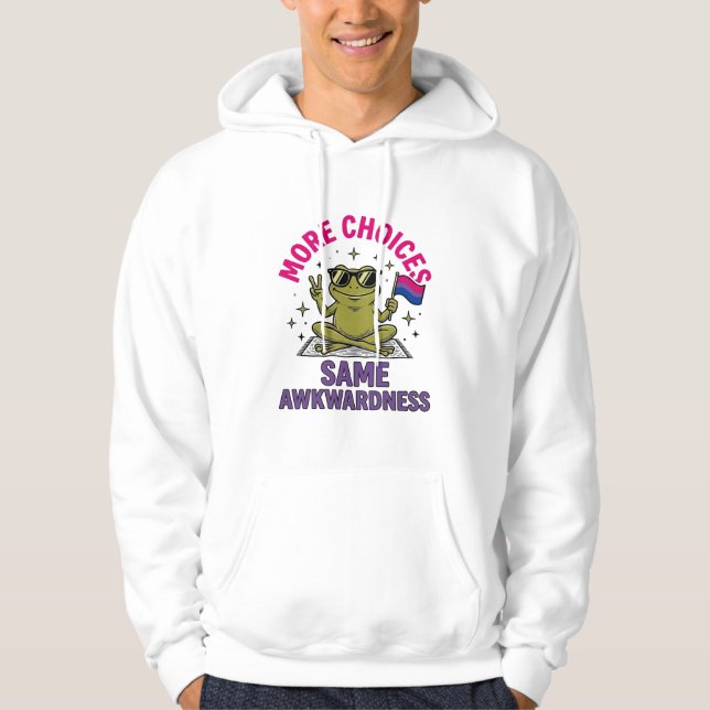 Camiseta Orgulho Sapo Bi Engraçado Design_1 (Frente)