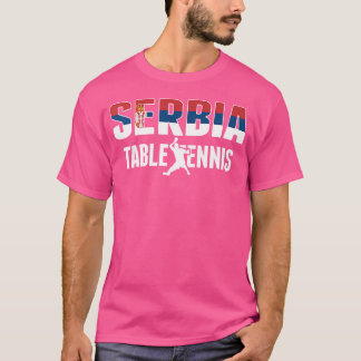 Camiseta Orgulho Sérvia Mesa Fans Jersey Sérvio Flag