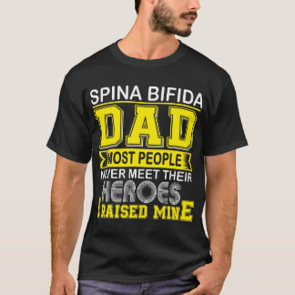 Camiseta Orgulho Spina Bifida Pai Eu Criei Mina