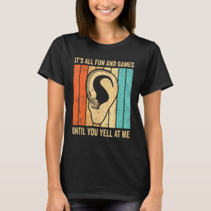 Camiseta Orgulho surdo ASL É divertido e jogos até você