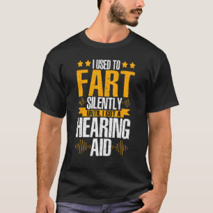 Camiseta Orgulho Surdo ASL Fart Silenciosamente Até Eu Ter
