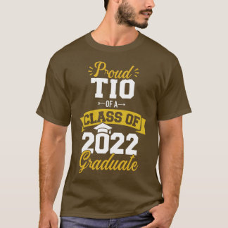 Camiseta Orgulho tio de uma classe de formando gradu 2022