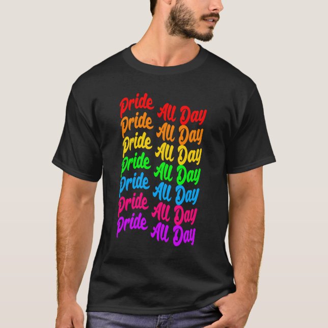 Camiseta Orgulho todo o dia (Frente)