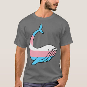 Camiseta Orgulho Trans de Baleia 