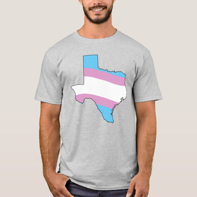 Camiseta Orgulho Trans do Texas (Frente)