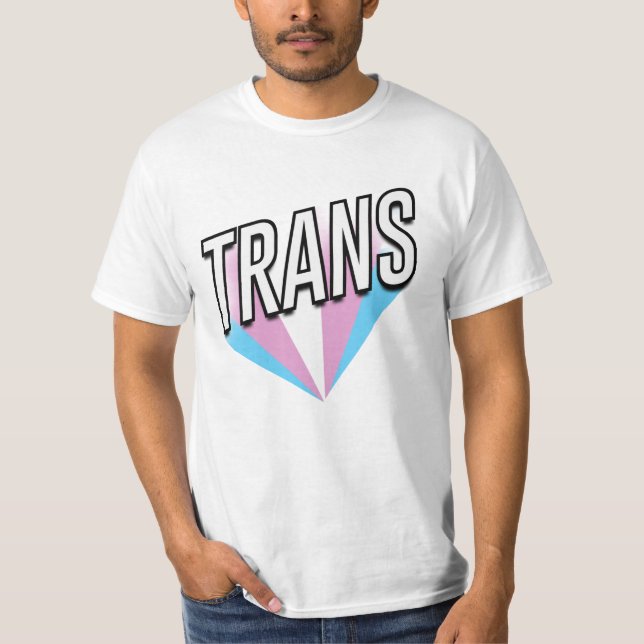 Camiseta Orgulho Trans Explode Trans (Frente)