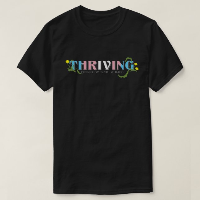 Camiseta Orgulho Trans Próspero (Frente do Design)