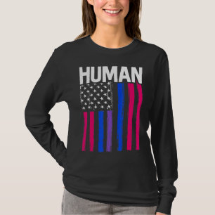 Camiseta Orgulho Transgênero Humano - Sinalizador Trans All
