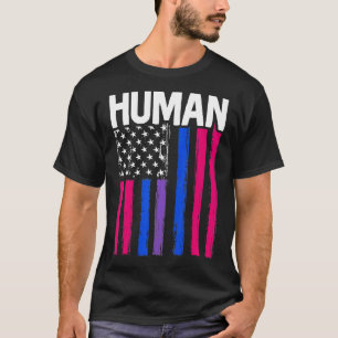 Camiseta Orgulho Transgênero Humano - Sinalizador Trans All