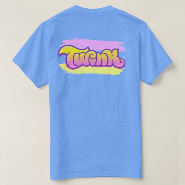 Camiseta Orgulho Twink   (Verso do Design)