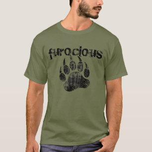 Camiseta Orgulho Urso Gay Descolado Pata de Urso Feroz