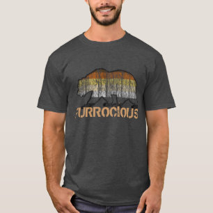Camiseta Orgulho Urso Gay Grunge Furioso Cores do Orgulho