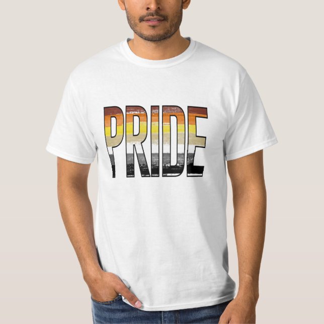Camiseta Orgulho Urso Palavra (Frente)
