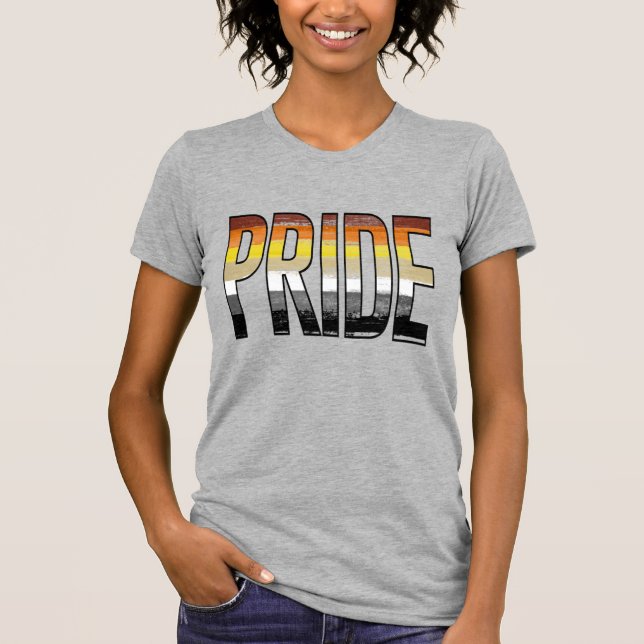 Camiseta Orgulho Urso Palavra (Frente)