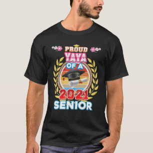 Camiseta Orgulho Yaya De Um Mais velho De 2021 No Dia Passa