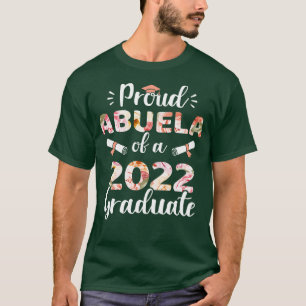 Camiseta Orgulhosa abuela de um formando de 2022 para gradu