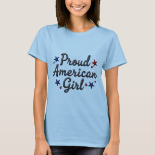 Camiseta Orgulhosa American Girl Tee