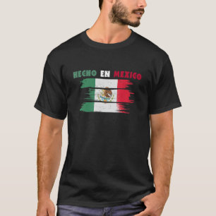 Camiseta Orgulhosa Bandeira Hispânica do México Cultura Mex