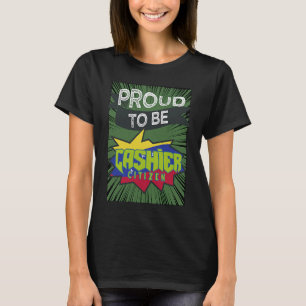 Camiseta Orgulhosa caixa cidadã Profissão de trabalho profi