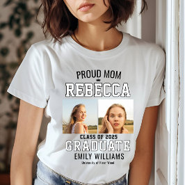 Camiseta Orgulhosa Classe Mãe de Formando 2025 Personalizad